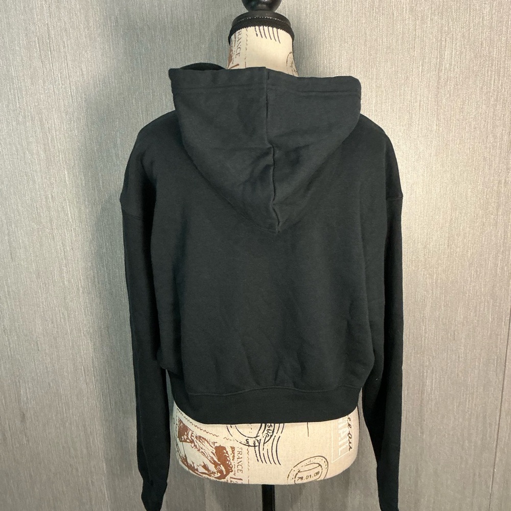 NWOT Converse Women's Black Hoodie Sweater Size Large - Picture 8 of 11